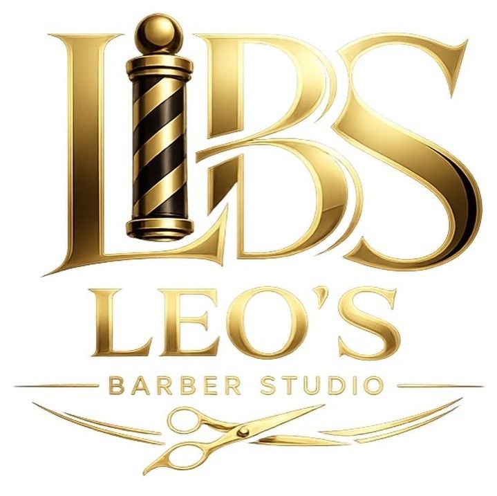 Leo’s Barber Studio logo